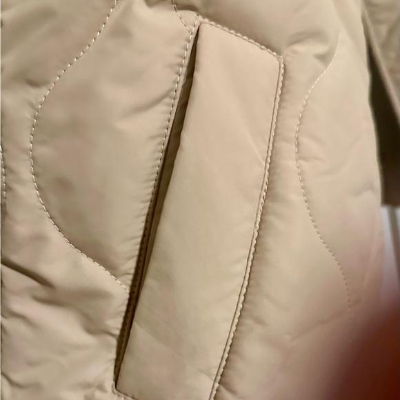 Tan Quilted Vest - Picture 5 of 11